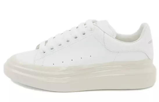 Кроссовки Alexander McQueen Oversized на шнурках, белый