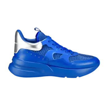 Кроссовки Alexander McQueen Oversized Runner 'Ultramarine Silver', синий