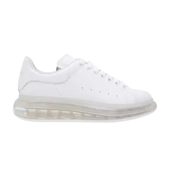 Кроссовки Alexander McQueen Oversized Sneaker 'Clear Sole - White', белый