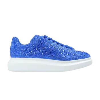Кроссовки Alexander McQueen Oversized Sneaker 'Lake Blue Crystal', синий