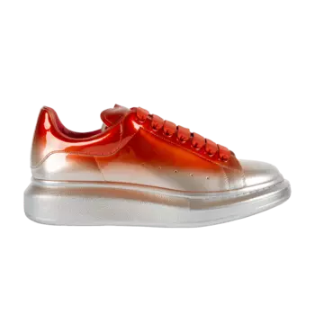 Кроссовки Alexander McQueen Oversized Sneaker 'Metal Degrade Spray', красный
