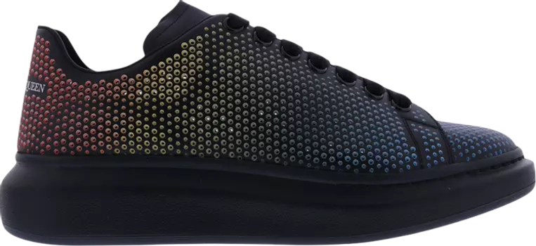 Кроссовки Alexander McQueen Oversized Sneaker Perforated - Black Multi-Color, черный