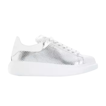 Кроссовки Alexander McQueen Oversized Sneaker 'Silver', серебряный