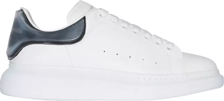 Кроссовки Alexander McQueen Oversized Sneaker 'Transparent Heel - White Black', белый