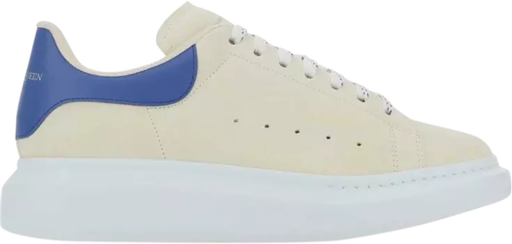 Кроссовки Alexander McQueen Oversized Sneaker Vanilla Blue, кремовый