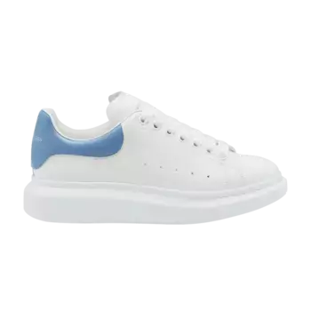 Кроссовки Alexander McQueen Oversized Sneaker White Blue, белый