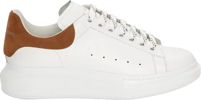 Кроссовки Alexander McQueen Oversized Sneaker White Cedar, белый