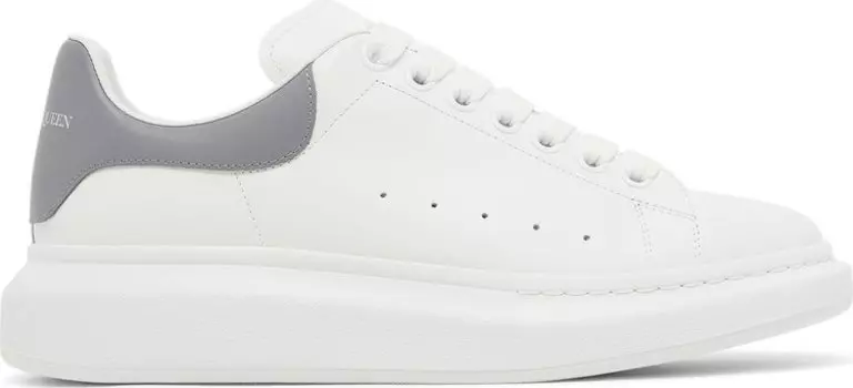 Кроссовки Alexander McQueen Oversized Sneaker 'White Grey', белый