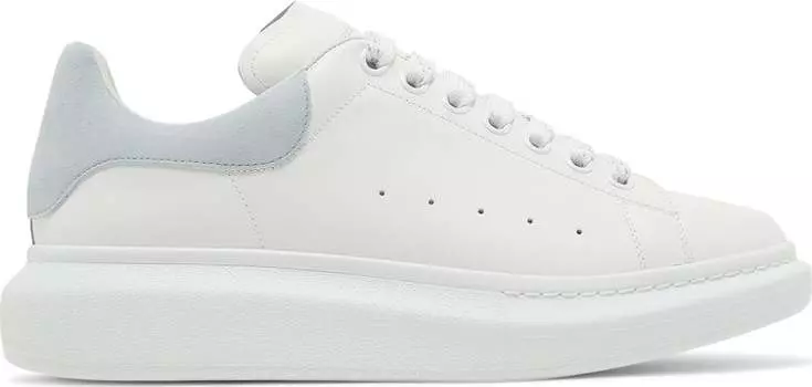 Кроссовки Alexander McQueen Oversized Sneaker White Iceberg, белый