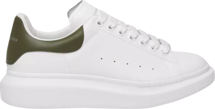 Кроссовки Alexander McQueen Oversized Sneaker 'White Khaki', белый
