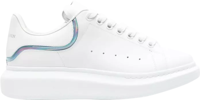 Кроссовки Alexander McQueen Oversized Sneaker 'White Paradise Blue', белый