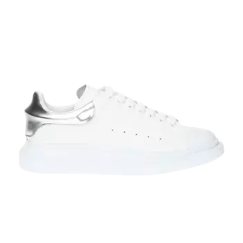 Кроссовки Alexander McQueen Oversized Sneaker 'White Silver', белый