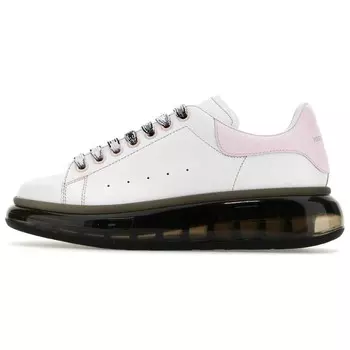 Кроссовки Alexander McQueen Oversized Transparent, белый / розовый