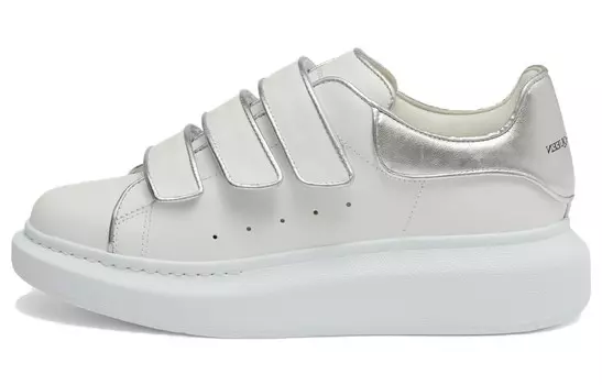 Кроссовки Alexander Mcqueen Oversized Triple Strap Chunky, белый