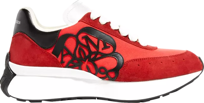 Кроссовки Alexander McQueen Sprint Runner Lust Red, красный