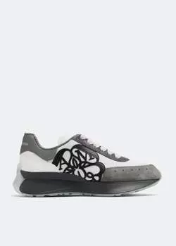 Кроссовки ALEXANDER MCQUEEN Sprint Runner sneakers, серый