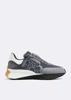 Кроссовки ALEXANDER MCQUEEN Sprint Runner sneakers, синий