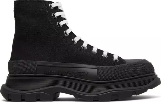Кроссовки Alexander McQueen Tread Slick Boots Black, черный