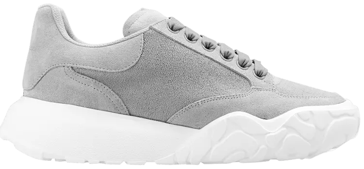 Кроссовки Alexander McQueen Wmns Court Trainer 'True Grey', серый