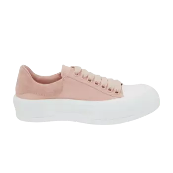 Кроссовки Alexander McQueen Wmns Deck Lace-Up Plimsoll 'Magnolia', розовый