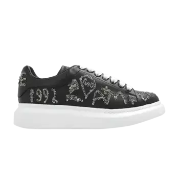Кроссовки Alexander McQueen Wmns Oversized Sneaker, цвет Black White Sequins