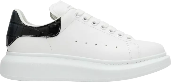 Кроссовки Alexander McQueen Wmns Oversized Sneaker 'Gradient Croc - White Blue', белый