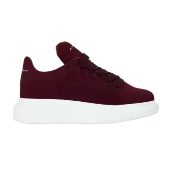 Кроссовки Alexander McQueen Wmns Oversized Sneaker New Knitted - Dark Red, красный