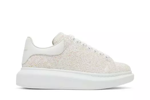 Кроссовки Alexander McQueen Wmns Oversized Sneaker 'Pink Glitter', розовый