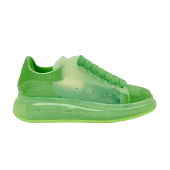 Кроссовки Alexander McQueen Wmns Oversized Sneaker 'Transparent - Acid Green', зеленый
