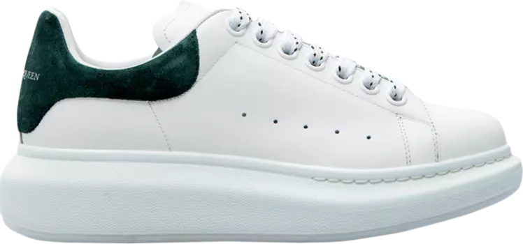 Кроссовки Alexander McQueen Wmns Oversized Sneaker 'White Dark Green', белый