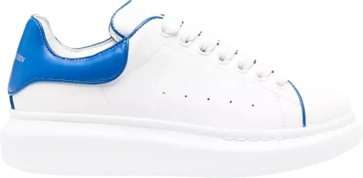 Кроссовки Alexander McQueen Wmns Oversized Sneaker 'White Blue Piping', белый