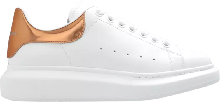 Кроссовки Alexander McQueen Wmns Oversized Sneaker 'White Rose Gold', белый
