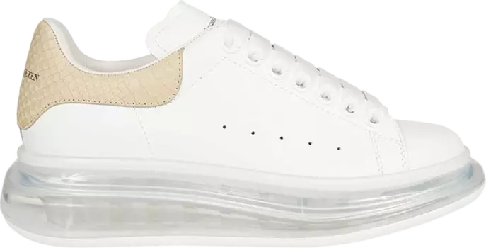 Кроссовки Alexander McQueen Wmns Oversized Sneaker White Copper, белый