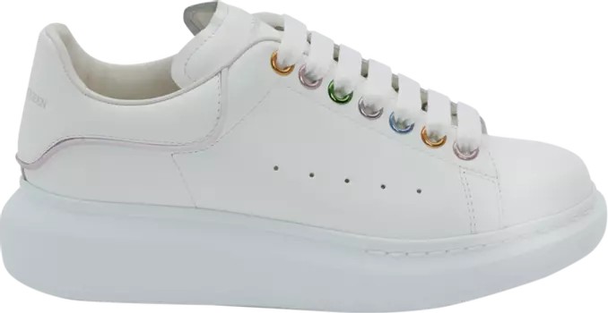 Кроссовки Alexander McQueen Wmns Oversized Sneaker White Multi, белый