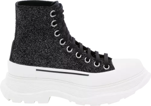Кроссовки Alexander McQueen Wmns Tread Slick Boot Galaxy Black, черный
