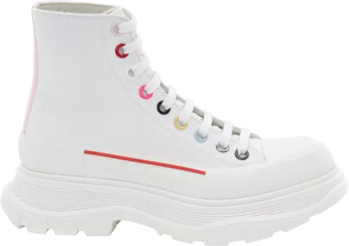 Кроссовки Alexander McQueen Wmns Tread Slick Boot White, белый