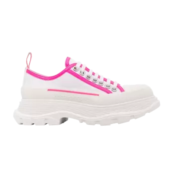Кроссовки Alexander McQueen Wmns Tread Slick Lace Up, белый
