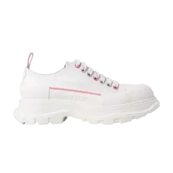 Кроссовки Alexander McQueen Wmns Tread Slick Lace Up, цвет White Soft Coral