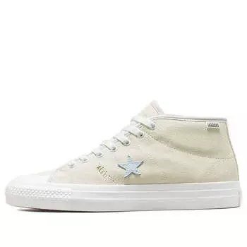 Кроссовки alexis sablone x one star cons pro mid 'vintage white' Converse, бежевый