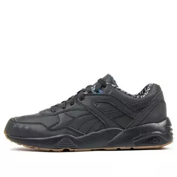 Кроссовки alife x r698 reflective 'black gum' Puma, черный