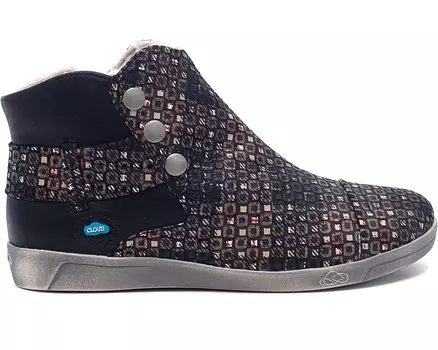 Кроссовки Aline Wool Lining Tartan CLOUD, бей микадо