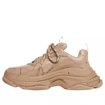 Кроссовки all over logo triple s 'beige' Balenciaga, бежевый