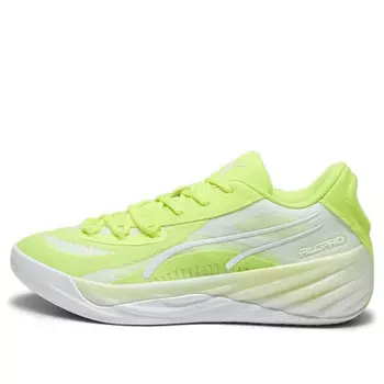 Кроссовки all-pro nitro 'lime squeeze' Puma, зеленый