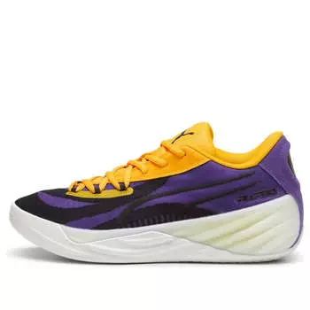 Кроссовки all-pro nitro 'team violet yellow' Puma, фиолетовый