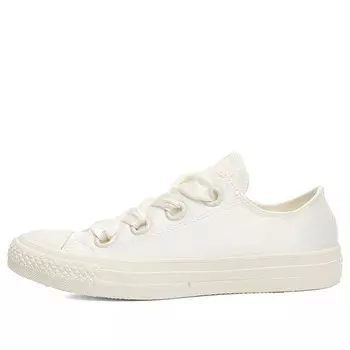 Кроссовки all star big eyelets white silk bow Converse, белый