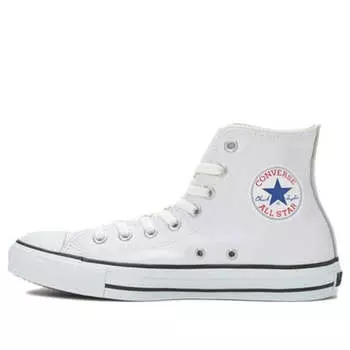 Кроссовки all star leather high top 'off-white' Converse, белый