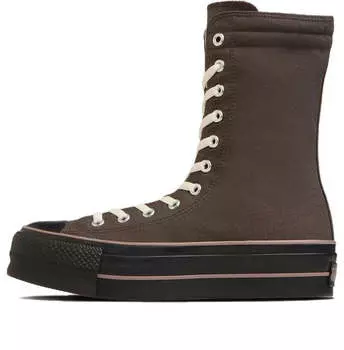 Кроссовки all star lifted knee-hi 'brown black' Converse, коричневый