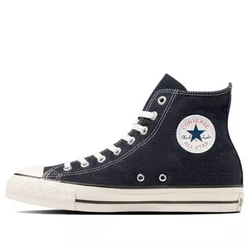 Кроссовки all star organic denim high top 'dark navy' Converse, синий