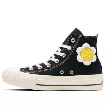 Кроссовки all star plts flowerpatch high top 'black' Converse, черный
