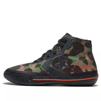 Кроссовки all star pro bb 'camouflage' Converse, черный